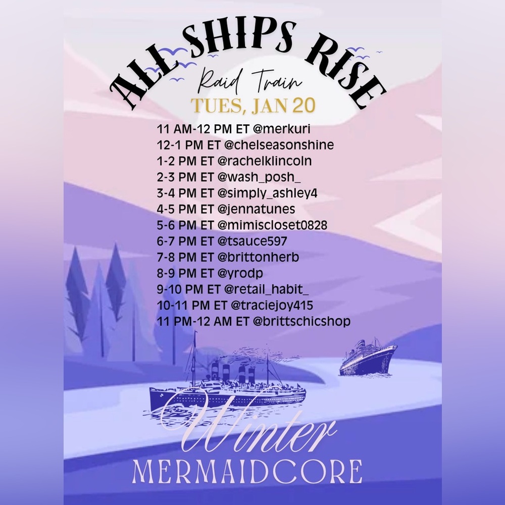 ✨🛳️ All Ships Rise Raid Train 4/28! 🚂✨ - Picture 6 of 13